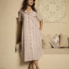 Mauve Shirt Dress