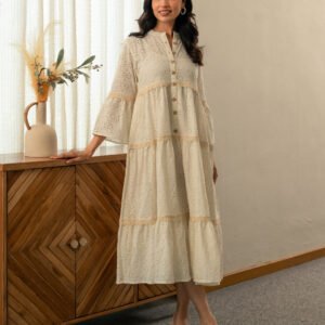 Schiffli Heart Dress