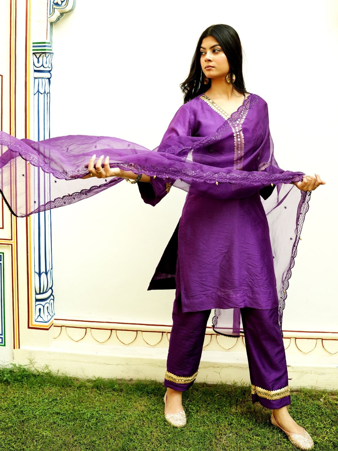 Amethyst Aura Kurta Set - Image 2