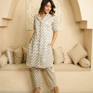 Alternative view of Ikat Co-ord Set