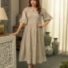 Small Buta Dress With Pintucks