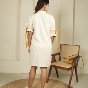 Tri-Chromatic Threads Shirt Dress - Image 2