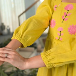 Citrus Glow Dress - Image 4