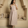 Mauve Stripes Dress