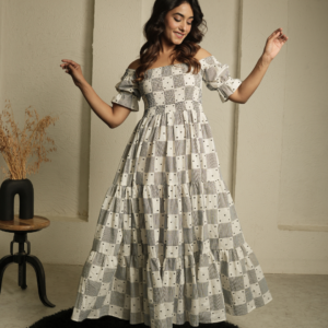 Alternative view of Little Heart Block Print Dress
