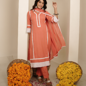 Aarhu Kurta With Dupatta and Pants