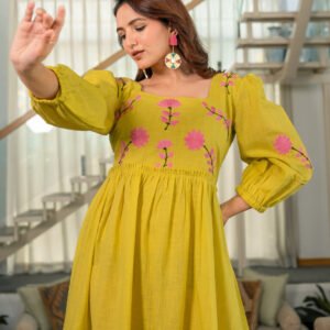 Citrus Glow Dress - Image 6