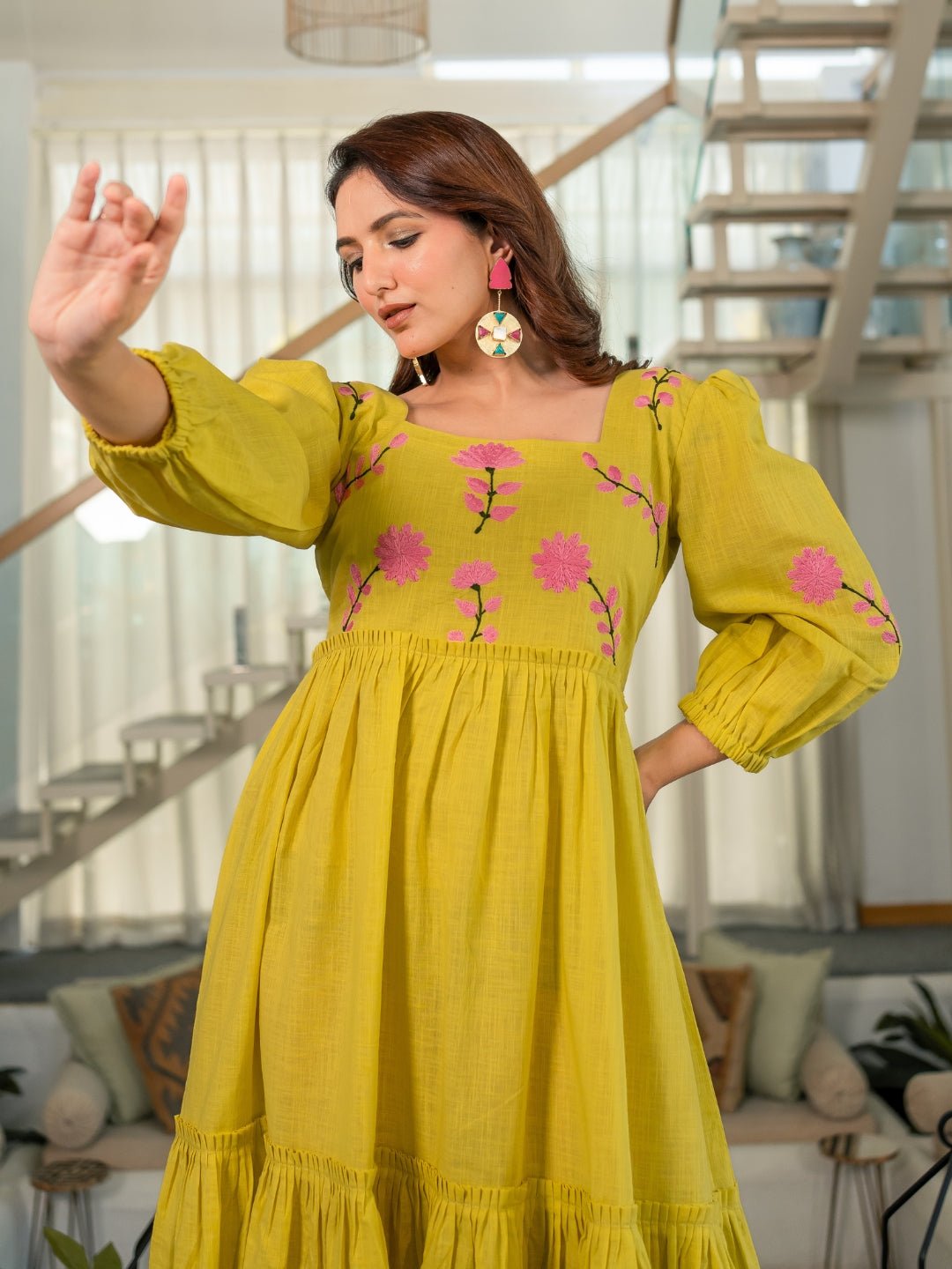 Citrus Glow Dress - Image 6