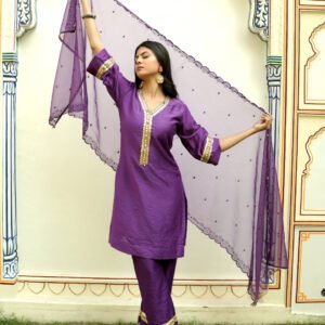 Amethyst Aura Kurta Set - Image 6