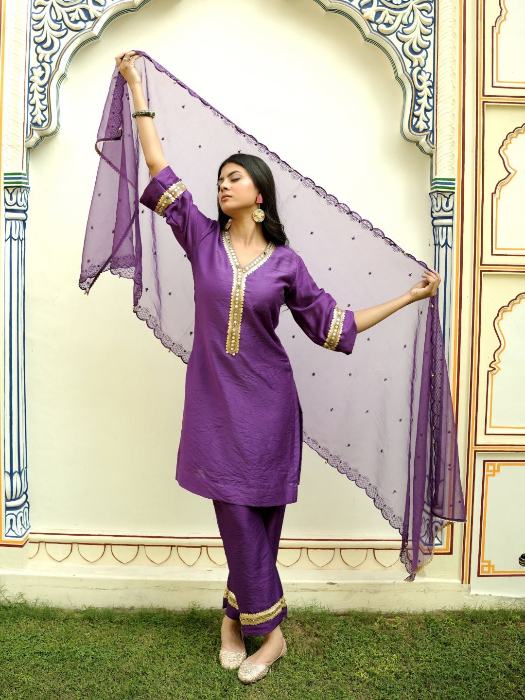 Amethyst Aura Kurta Set - Image 6