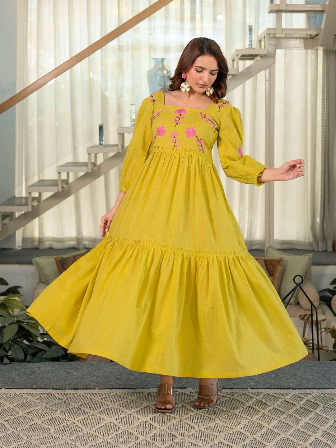 Citrus Glow Dress - Image 7