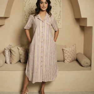 Mauve Shirt Dress - Image 6