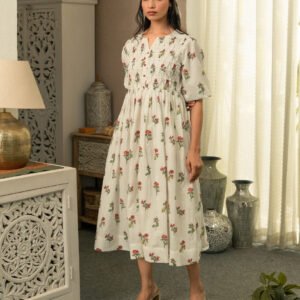 Garden Grace Cotton Dress - Image 5