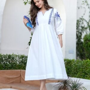 Azure Blossom Dress