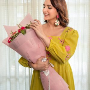 Citrus Glow Dress - Image 5