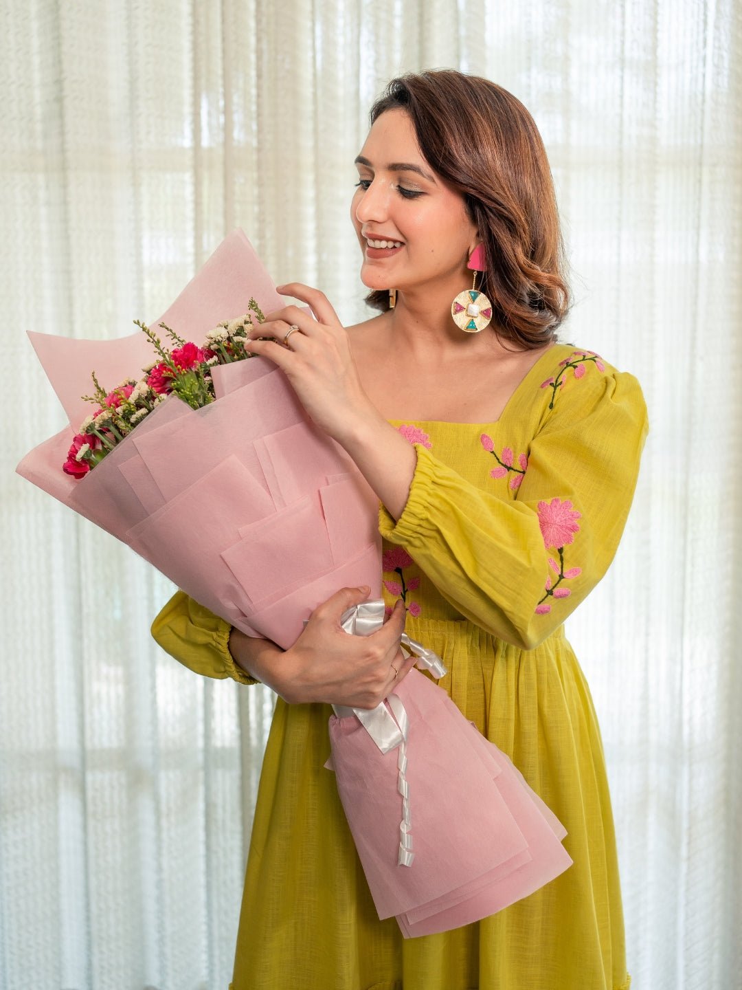 Citrus Glow Dress - Image 5