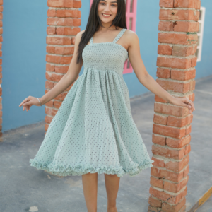 Polka Dots Short Dress