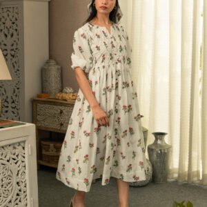 Garden Grace Cotton Dress - Image 6