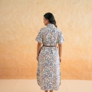 MULTI FLOWER SHIRT DRESS - Image 3