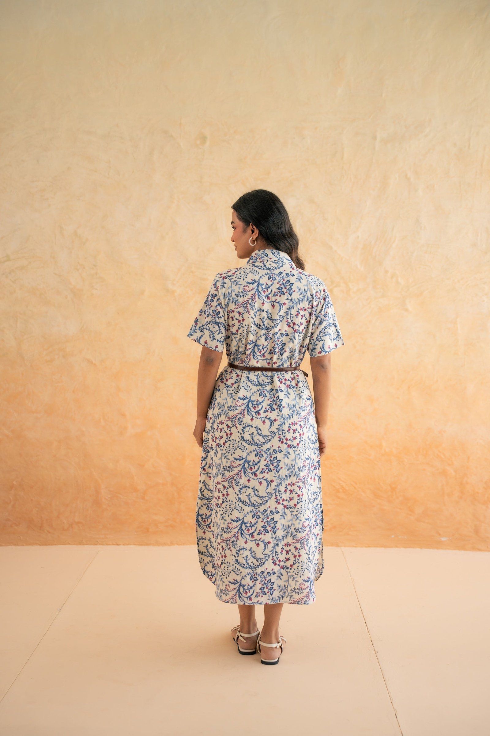 MULTI FLOWER SHIRT DRESS - Image 3