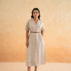 Alternative view of FLOWER BUTA SHIRT DRESS